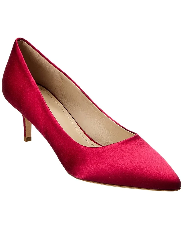 Women's evening gala stiletto heel pumps in a long - lasting colorTheory Kitten Satin Pump