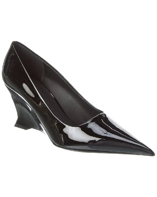 Women's office - appropriate stiletto heel pumps with a low - heel optionFerragamo Viola Patent Pump