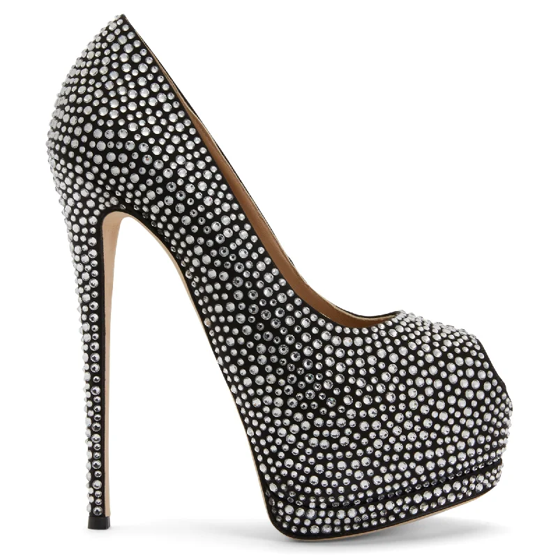 Women's bronze stiletto heel pumps for a warm and metallic lookGiuseppe Zanotti Sharon