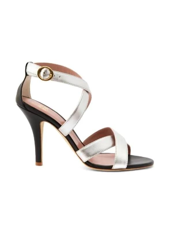 Women's office - appropriate stiletto heel pumps with a low - heel optionWomen's Michelle Sandals In White