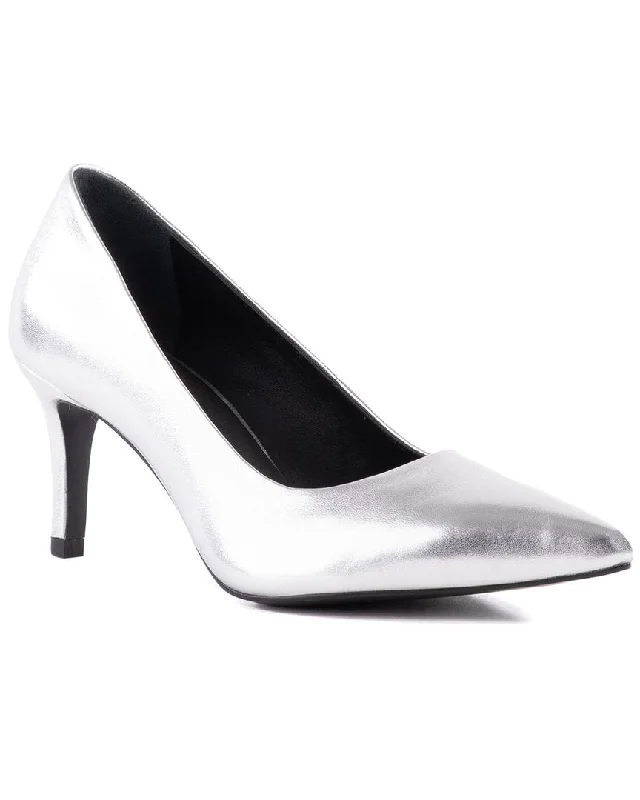 Women's evening gala stiletto heel pumps in a long - lasting colorSeychelles Motive Leather Pump