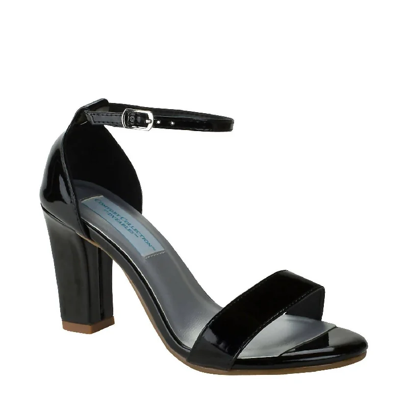 Women's burgundy stiletto heel pumps for a sophisticated appearanceWomen's Maddox Heels In Black