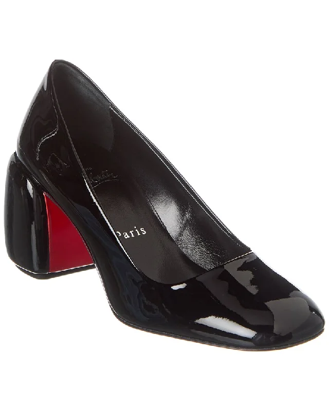 Women's non - slip stiletto heel pumps for safety on slippery floorsChristian Louboutin Patent Pump