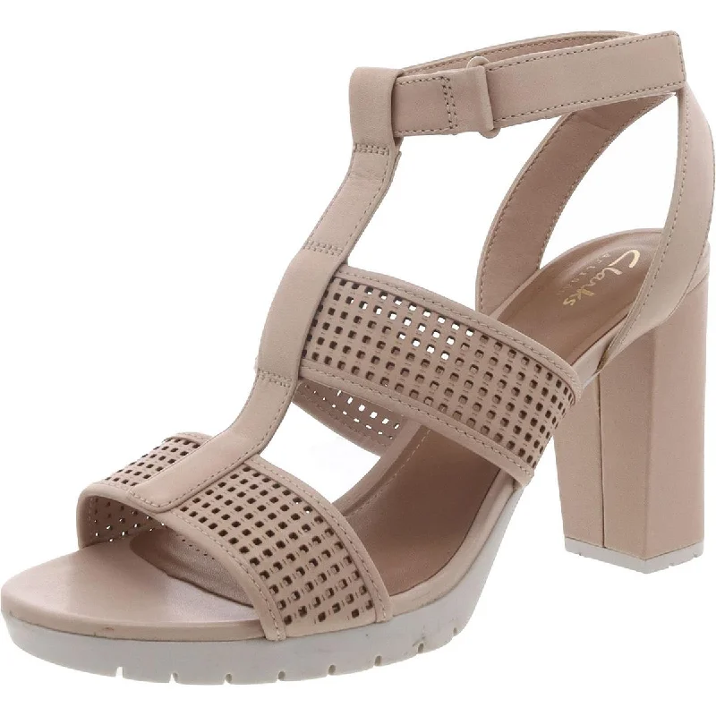 Adjustable Strap Women's Sandals with a Padded Heel in Pink for a Custom FitClarks Womens Pastina Castle Open Toe Slingback Slingback Sandals