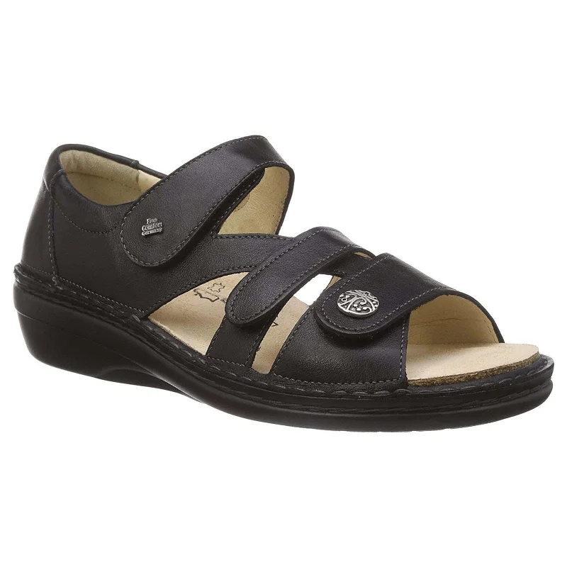 Child - Friendly Women's Sandals with a Secure Buckle in Purple for Moms on the GoSintra Smooth Leather Women's Sandals