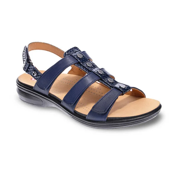 Women's Thong Sandals with a Beaded Design in Multicolor for a Beachy AestheticRevere Women's Toledo Sandal Navy