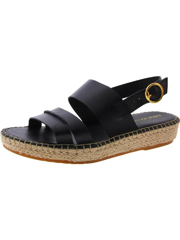 Child - Friendly Women's Sandals with a Secure Buckle in Purple for Moms on the GoWomens Faux Leather Flat Espadrilles